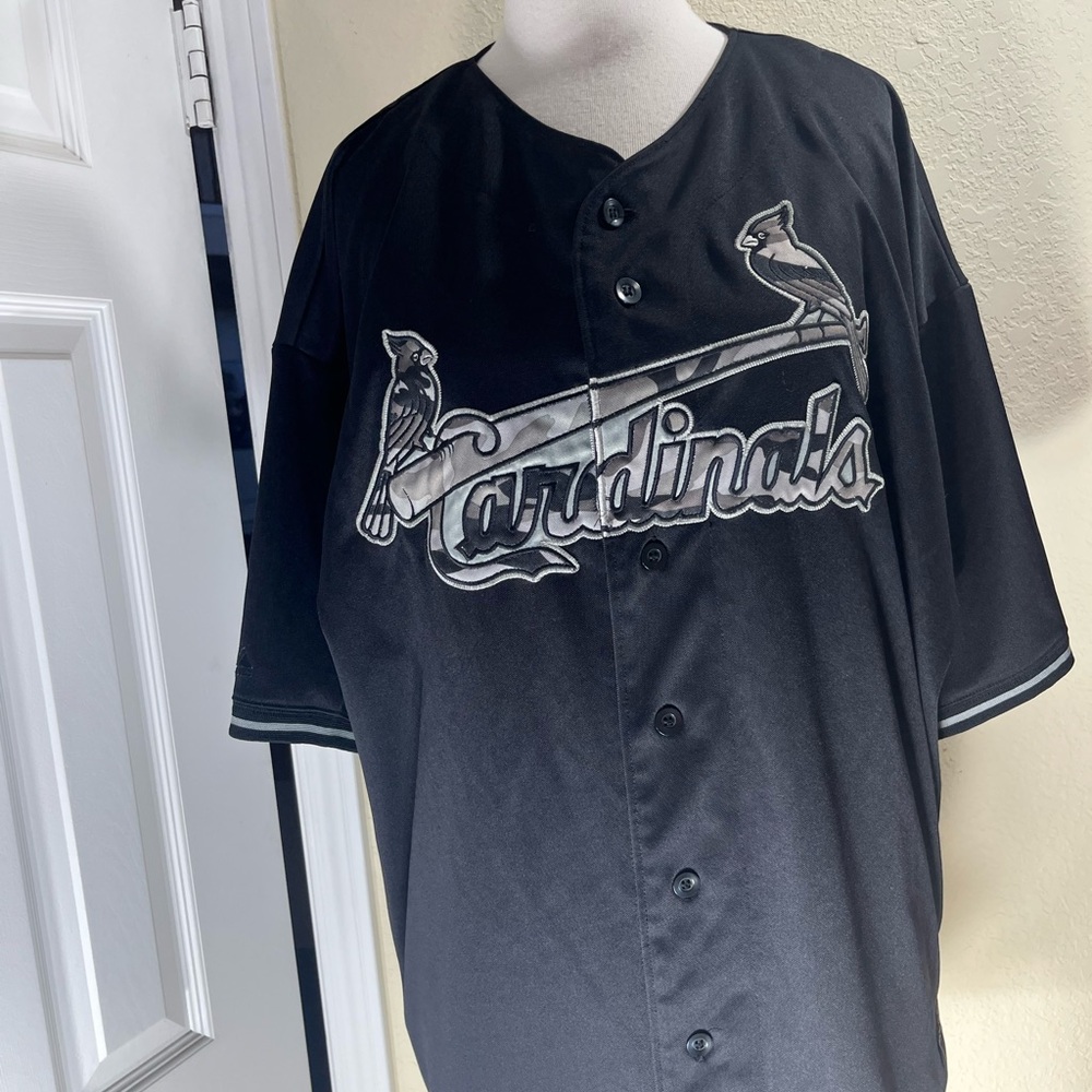 Authentic Majestic MLB Cardinals Camo jersey
